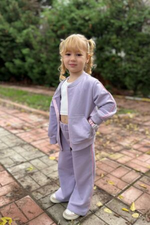 Hırkalı Kız Çocuk Takım