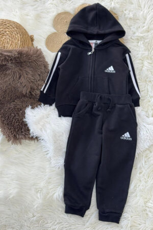 Alternative view of Hırkalı Siyah Takım Unisex