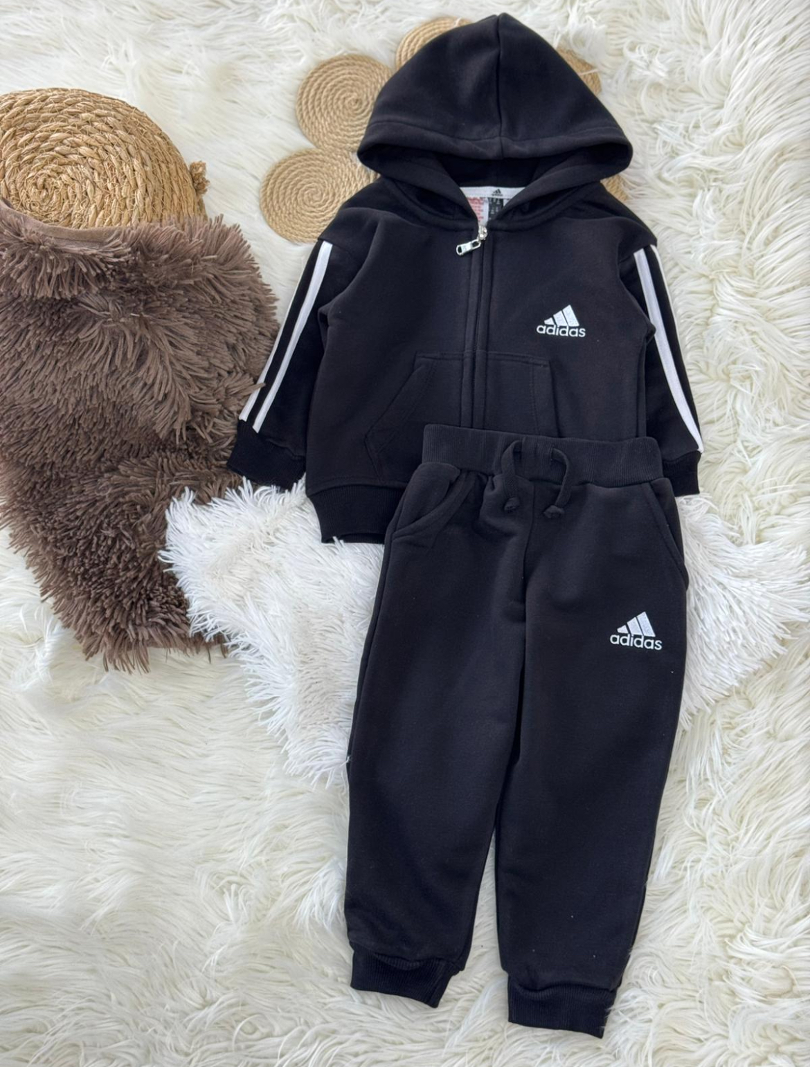 Hırkalı Siyah Takım Unisex - Görsel 2