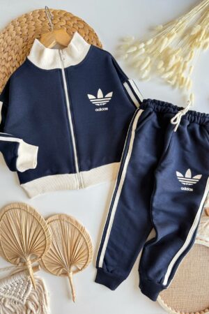 Ads Unisex Hırkalı Takım (Lacivert)