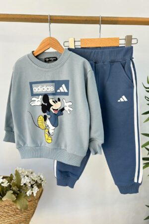 Yumuşacık Eşofman Takım (Mavi)