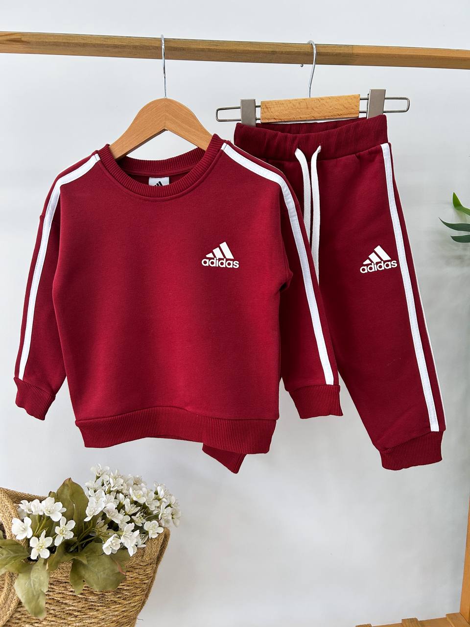 Ads Unisex Takım (Bordo) - Görsel 2