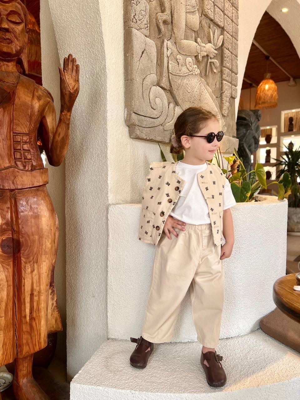 La'ciel Ayıcıklı Kot Yelek - Görsel 5