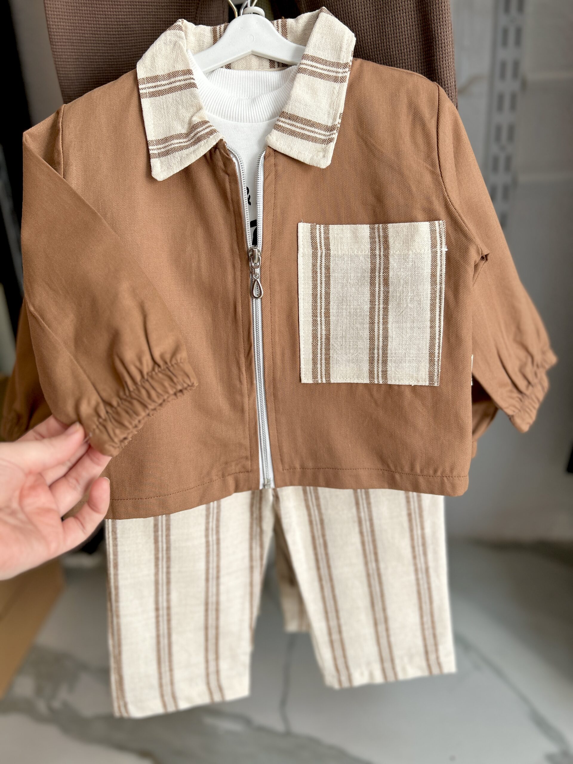 Ceketli 3’lü Takım (1-3 Yaş) - Görsel 4