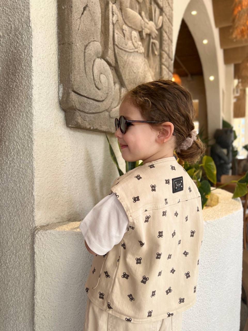 La'ciel Ayıcıklı Kot Yelek - Görsel 2