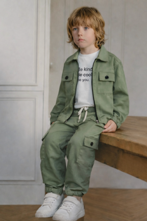 Erkek Çocuk Ceketli 3’lü Takım