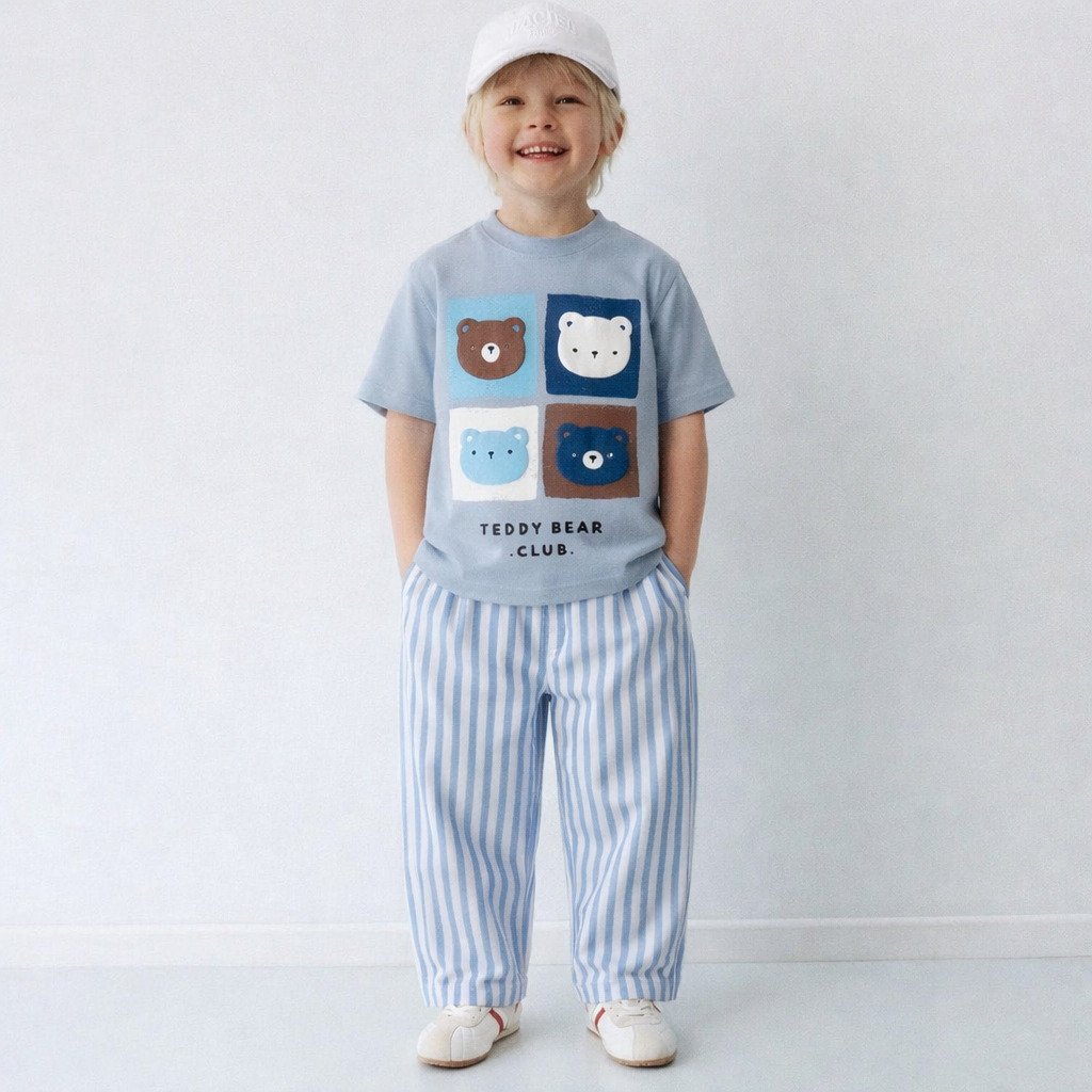 Tedy Bear Pamuklu Mevsimlik Takım