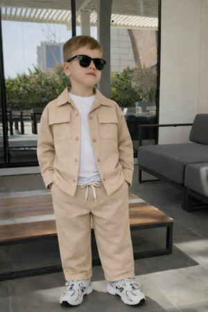 Comfort Jogger Ceketli 3’lü Takım (BEJ)