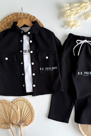 Ceketli 3’lü Takım (Siyah)