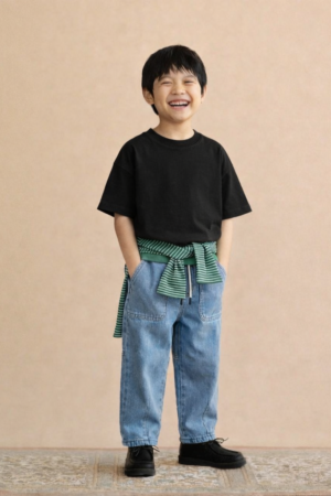 Alternative view of La’ciel Paris Oversize Kısa Kollu Tshirt