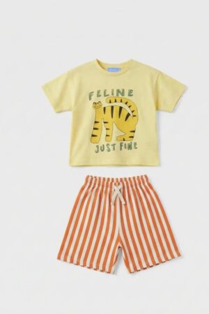 Alternative view of La'ciel Paris Feline Şortlu Takım