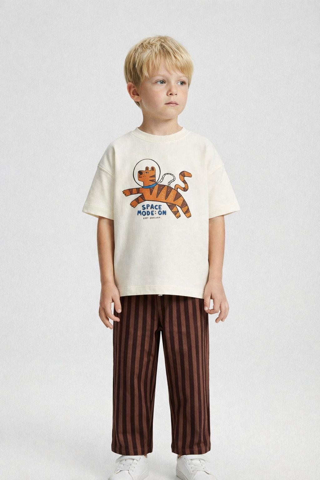 Tiger Mevsimlik Çizgili Pantolonlu Takım - Görsel 3