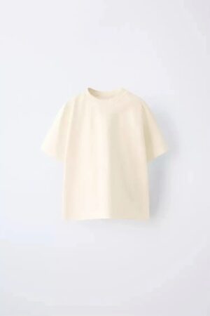 La’ciel Paris Oversize Bej Tshirt