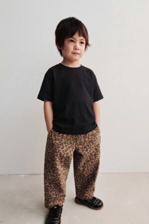 La’ciel Paris Leopard Street Kot Pantolon