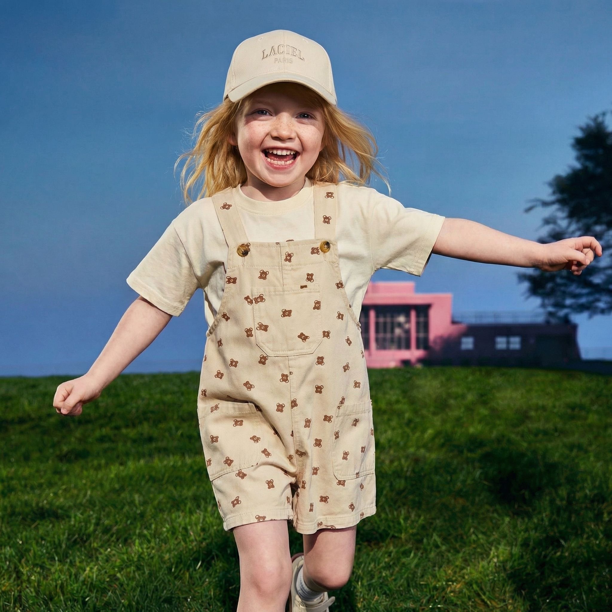 Bear Unisex Kot Salopet - Görsel 2