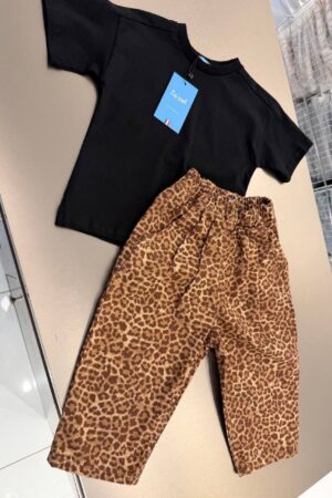 Alternative view of La’ciel Paris Leopard Street Kot Pantolon