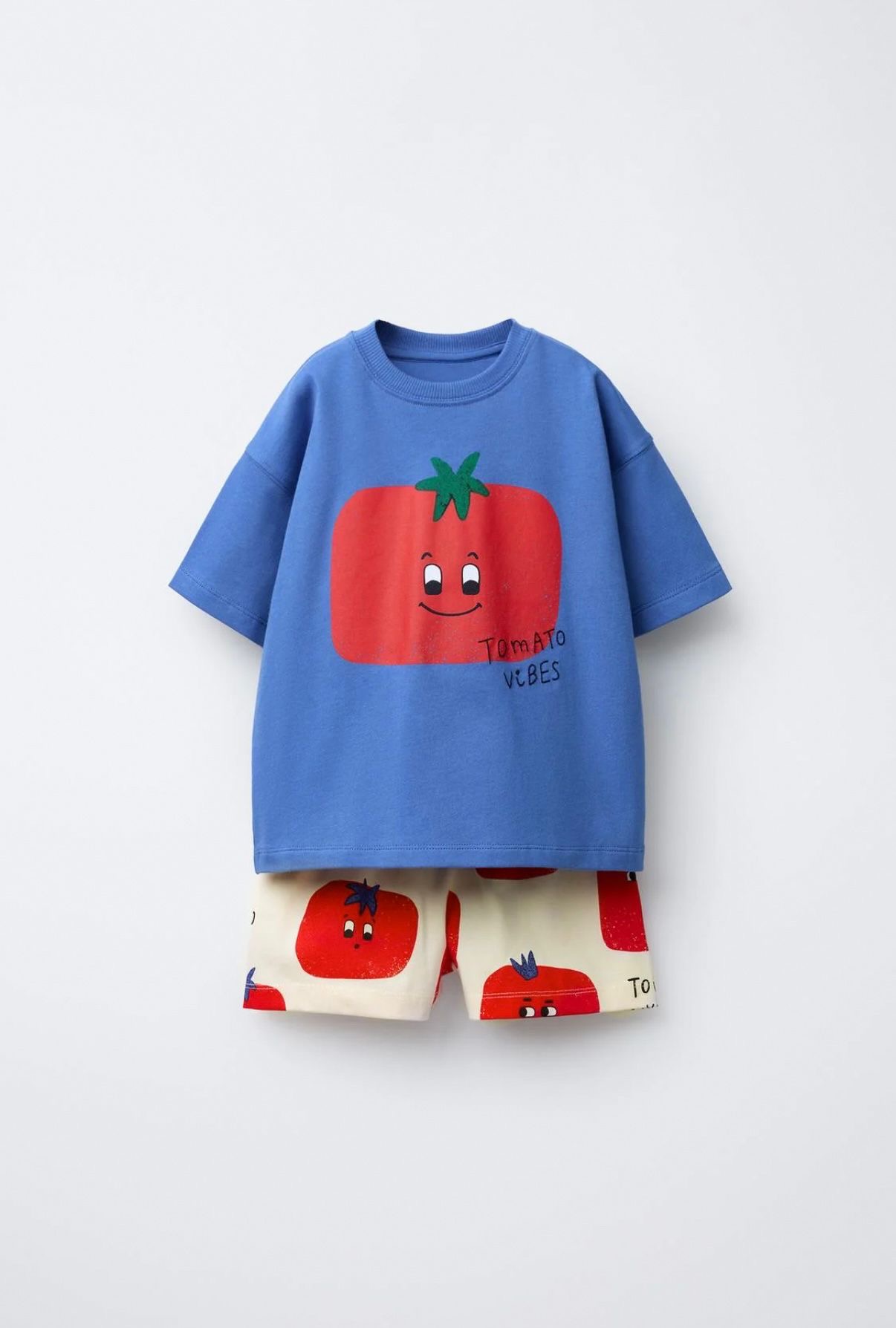 Tomato Vibes Şortlu Takım