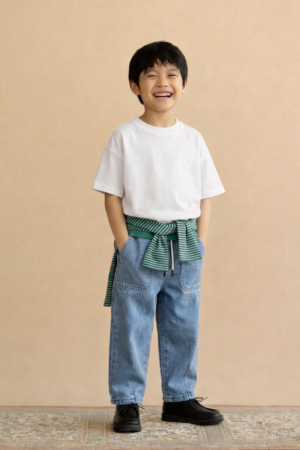 Alternative view of La’ciel Paris Oversize Kısa Kollu Tshirt (Beyaz)