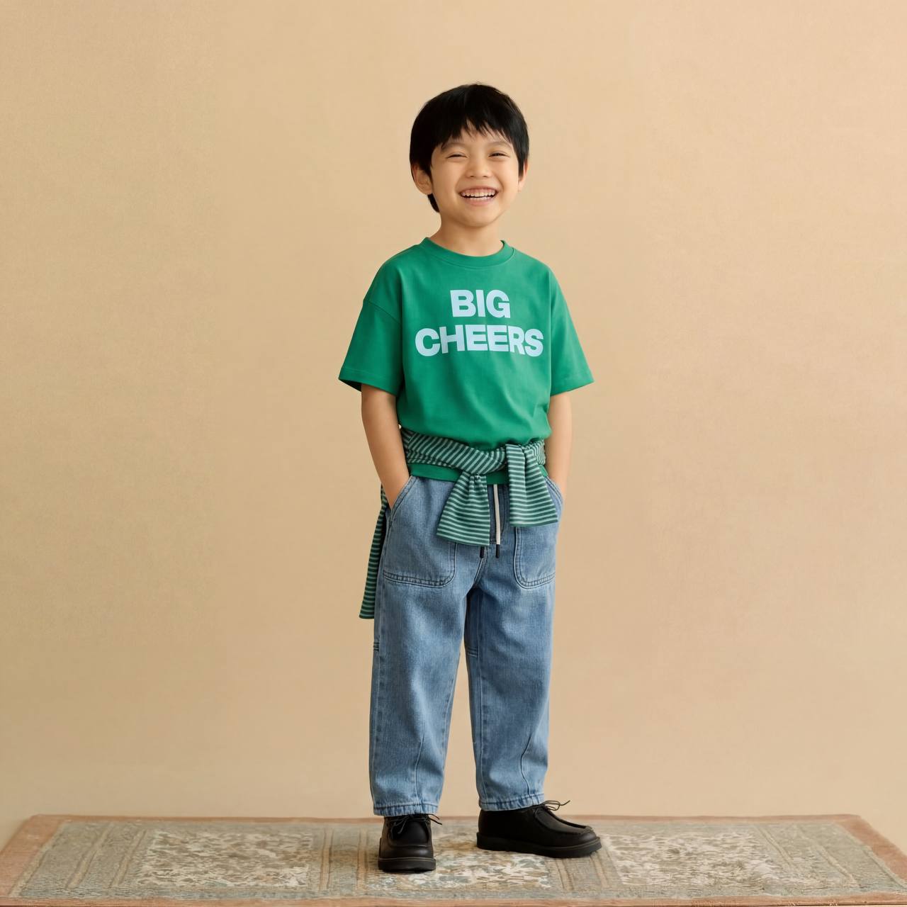 La’ciel Paris Big Cheers Kısa Kollu Tshirt