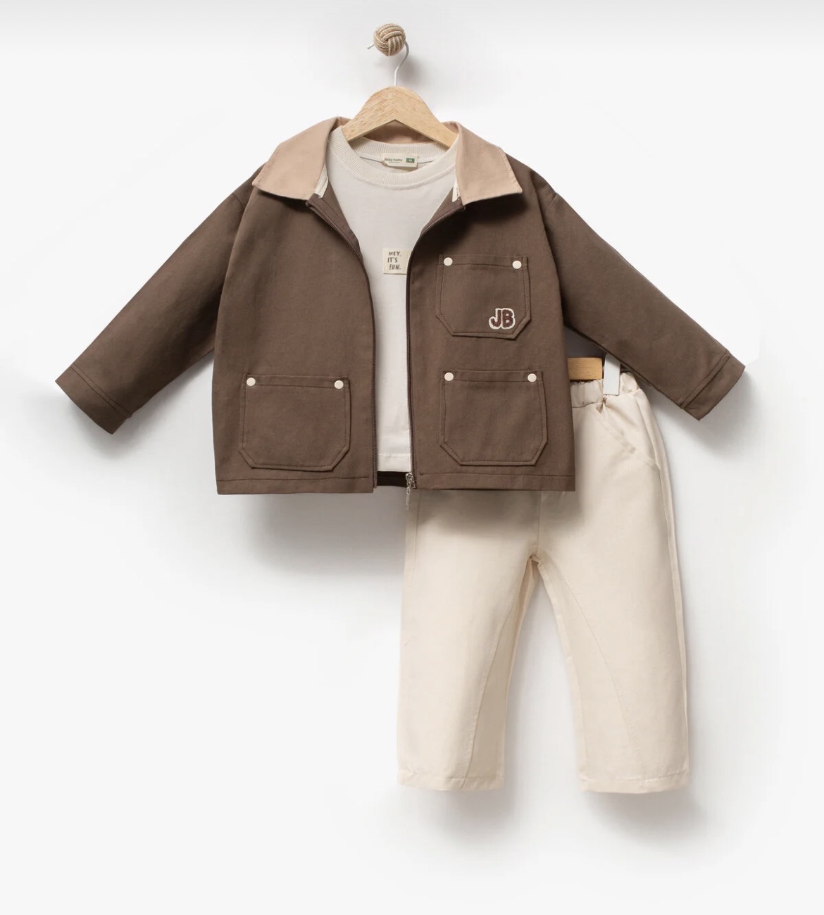 Ceketli 3’lü İnce Mevsimlik Takım (2-4 yaş)