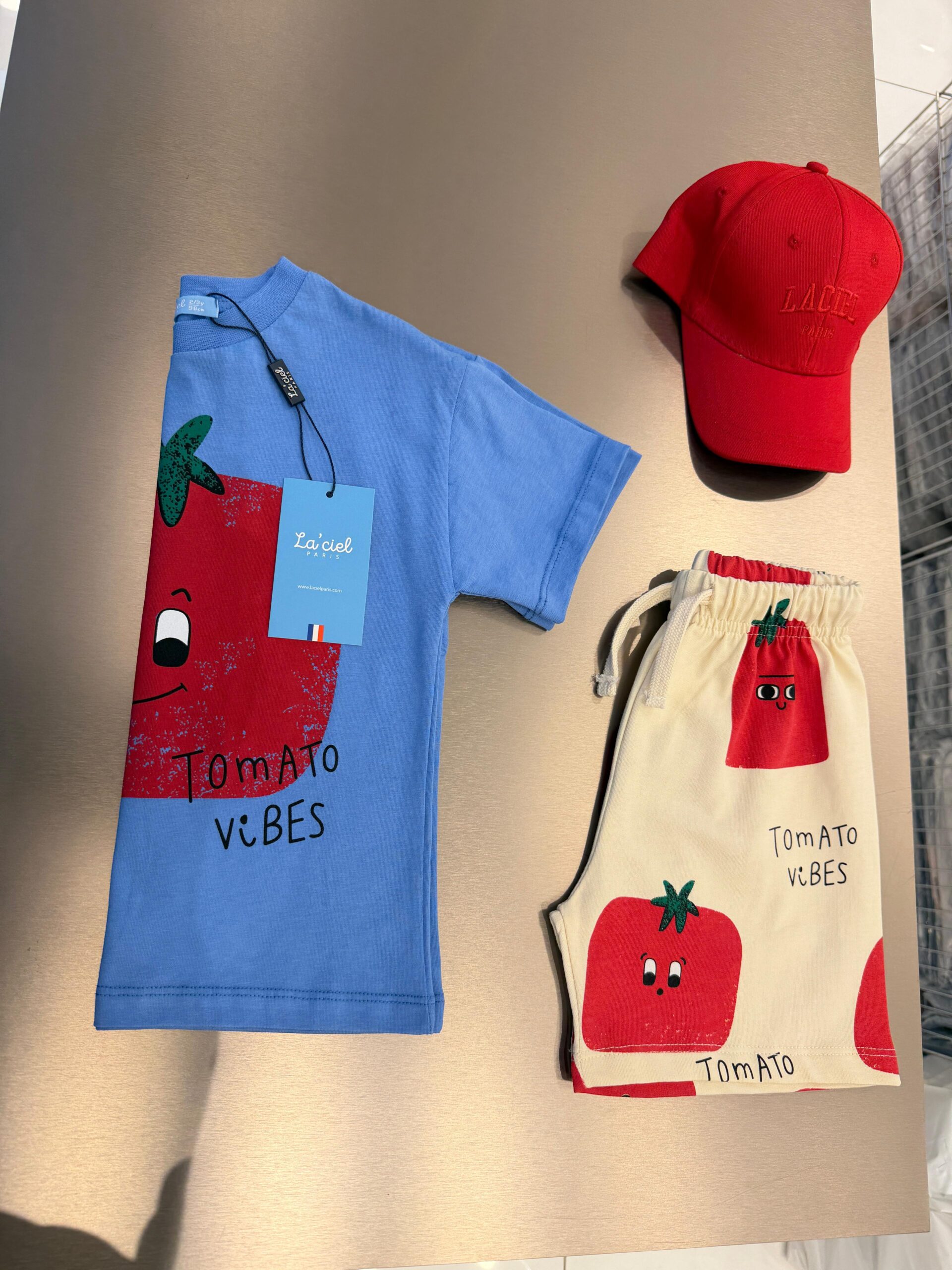 Tomato Vibes Şortlu Takım - Görsel 3