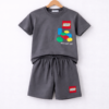 Erkek Çocuk Şortlu Takım (Antrasit)