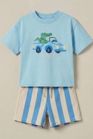 La'ciel Paris Cars Şortlu Takım