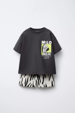 Zebra Şortlu Takım