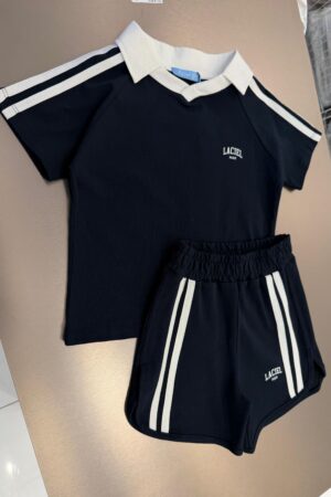 Alternative view of La'ciel Paris Tennis Club Şortlu Takım (Lacivert)