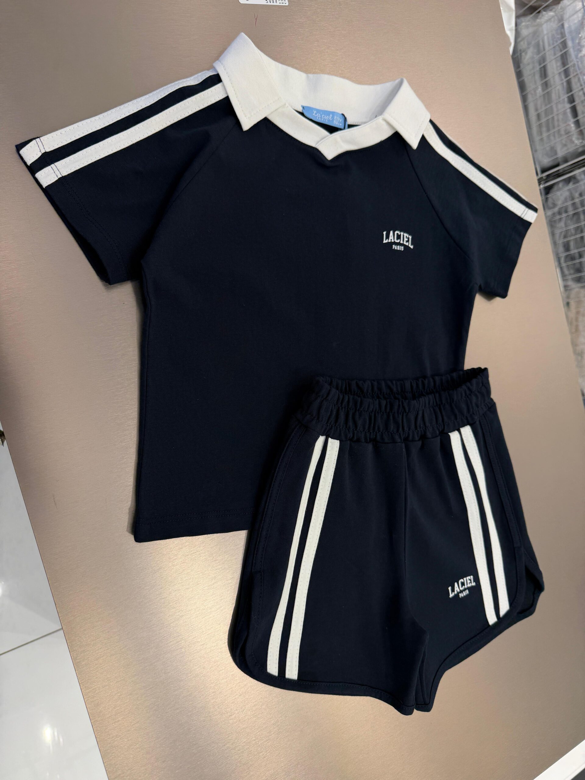 La'ciel Paris Tennis Club Şortlu Takım (Lacivert) - Görsel 2