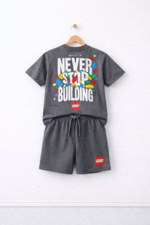 Alternative view of Erkek Çocuk Şortlu Takım (Antrasit)