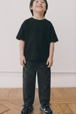 Alternative view of La’ciel Paris Mevsimlik Damalı Kot Pantolon