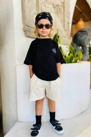 La’ciel Summer Club Şortlu Takım (Siyah)