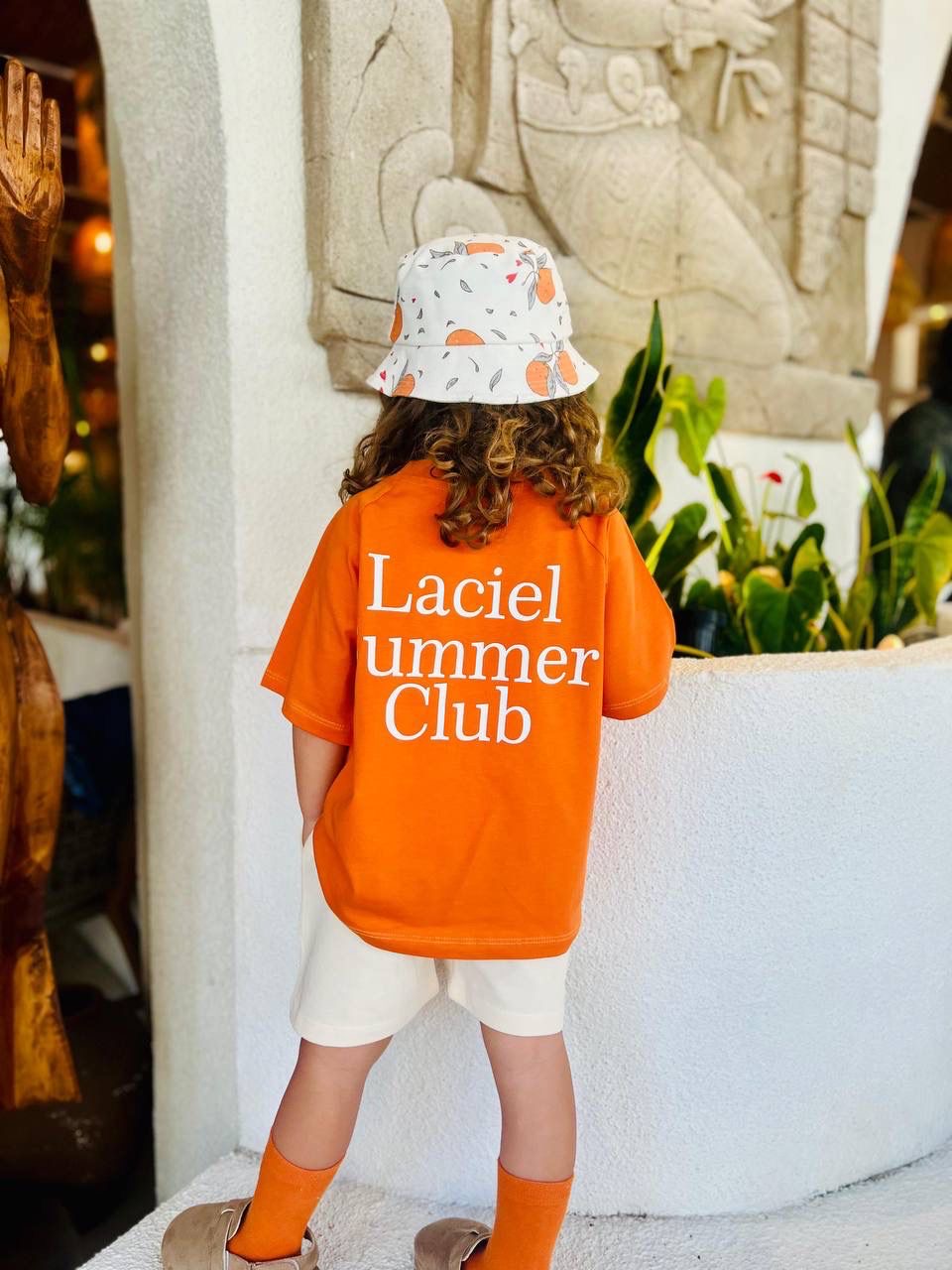 La’ciel Summer Club Şortlu Takım(Turuncu) - Görsel 2