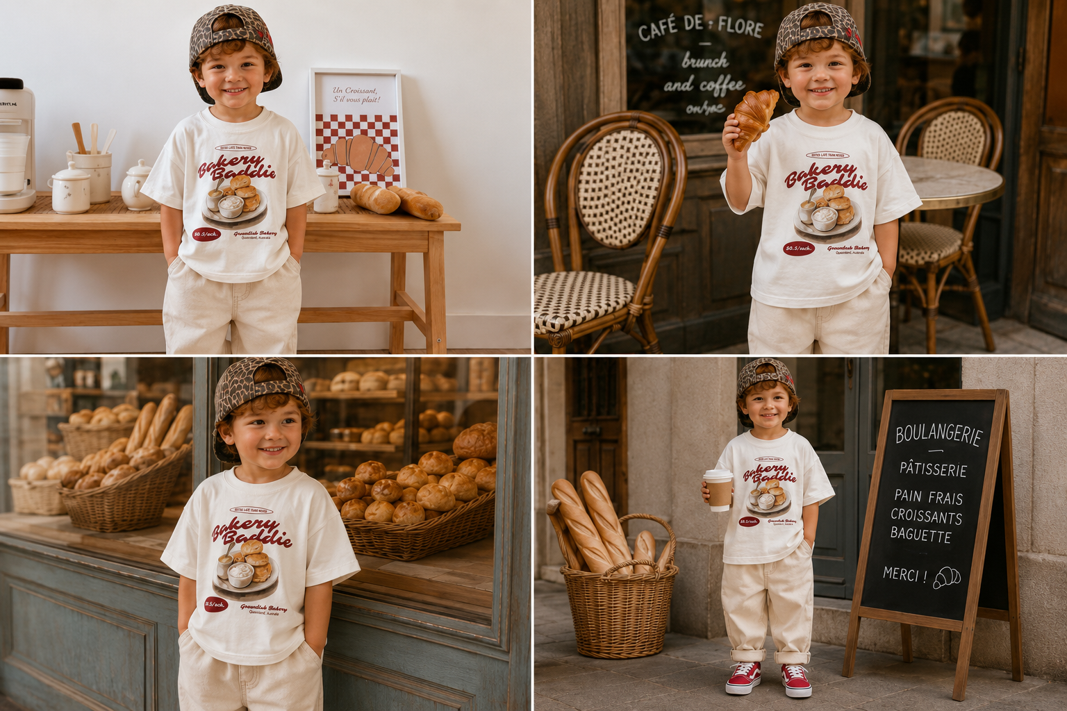La’ciel Paris Bakery Tshirt - Görsel 3
