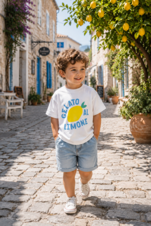 Alternative view of La’ciel Paris Gelato Lemon Tshirt