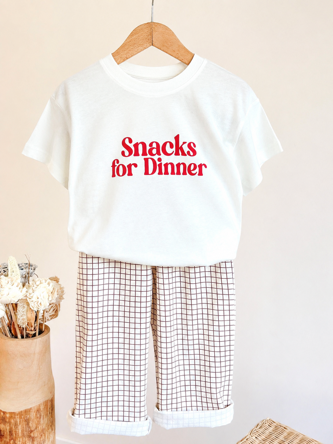 Snacks for Dinner Yazlık Unisex Takım - Görsel 3