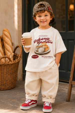 Alternative view of La’ciel Paris Bakery Tshirt