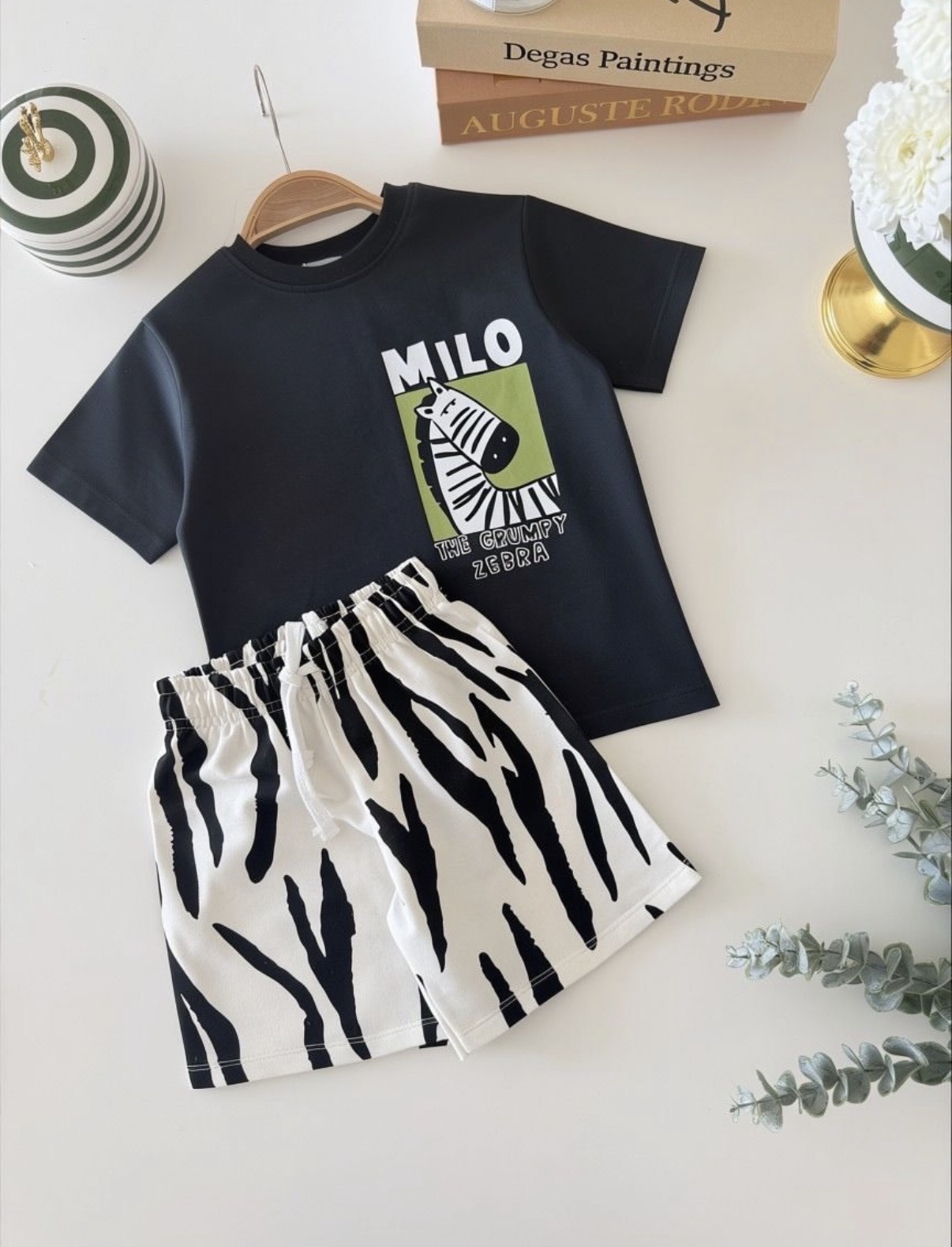Zebra Şortlu Takım - Görsel 5