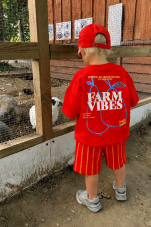 Farm Vibes Unisex Şortlu Takım