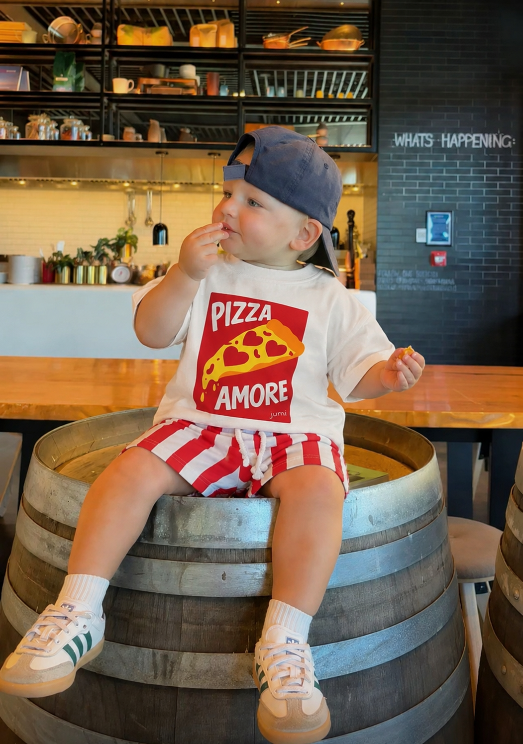 Pizza Şortlu Takım - Görsel 2