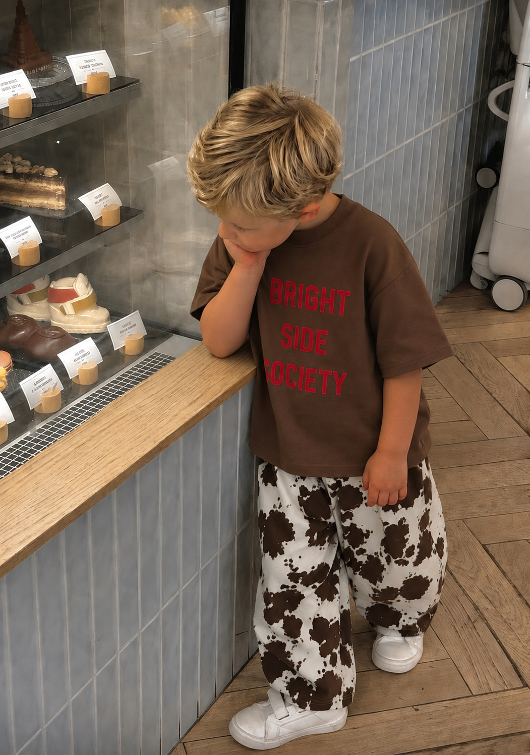 La’ciel Paris Kahverengi Tshirt - Görsel 2
