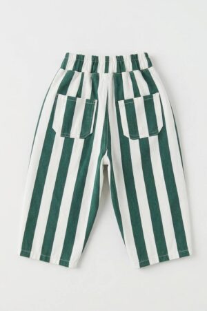 Alternative view of Laciel Paris Çizgili Denim Pantolon