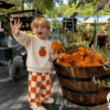 Orange Damalı Pantolonlu Takım