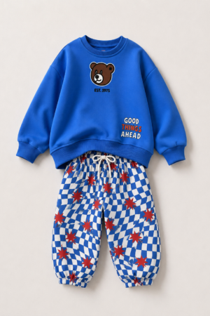 Bear Damalı Yeni Sezon Eşofman Takım