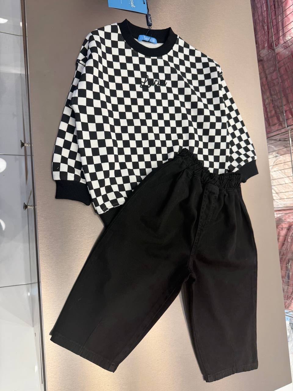 La'ciel Paris Siyah Kot Pantolon - Görsel 2