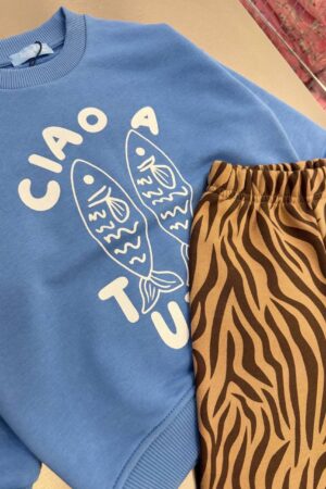 Alternative view of Ciao Tutti Zebra Altlı Erkek Çocuk Eşofman Takım