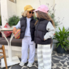 Premium Dolgulu Şişme Yelek (Siyah)