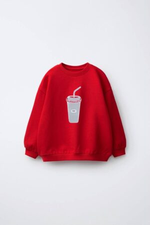 La'ciel Paris Kırmızı Sweat