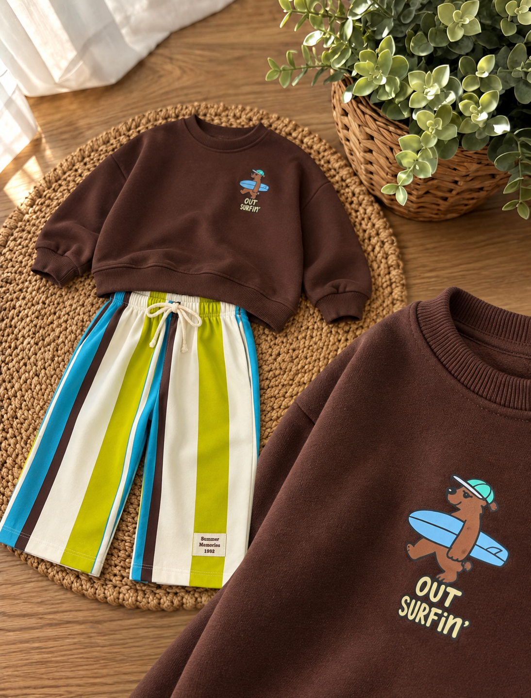 Surf Erkek Çocuk Eşofman Takım - Görsel 3